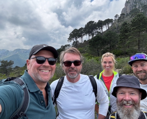 SPARC Hike in action