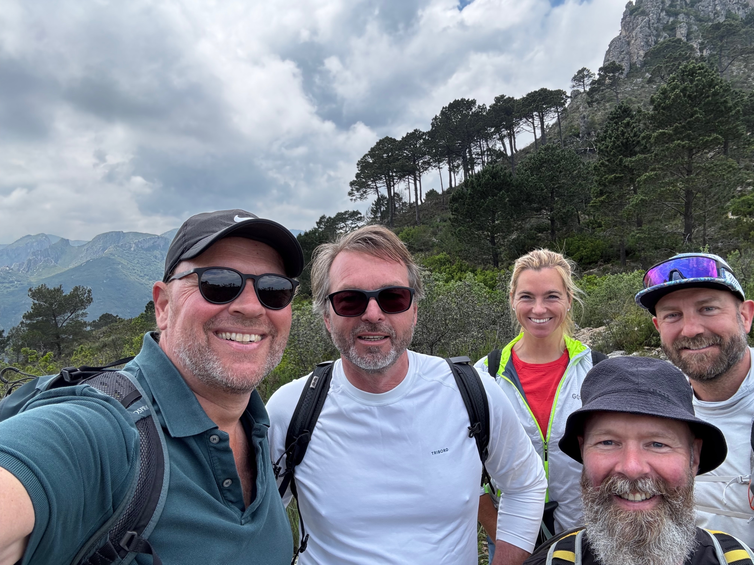 SPARC Hike in action